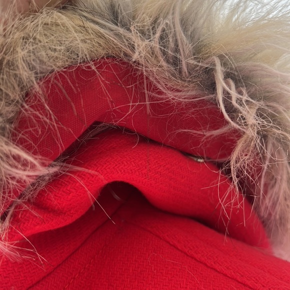 JCREW | Poppy Red Chateau Parka Size 2 - Picture 6 of 15